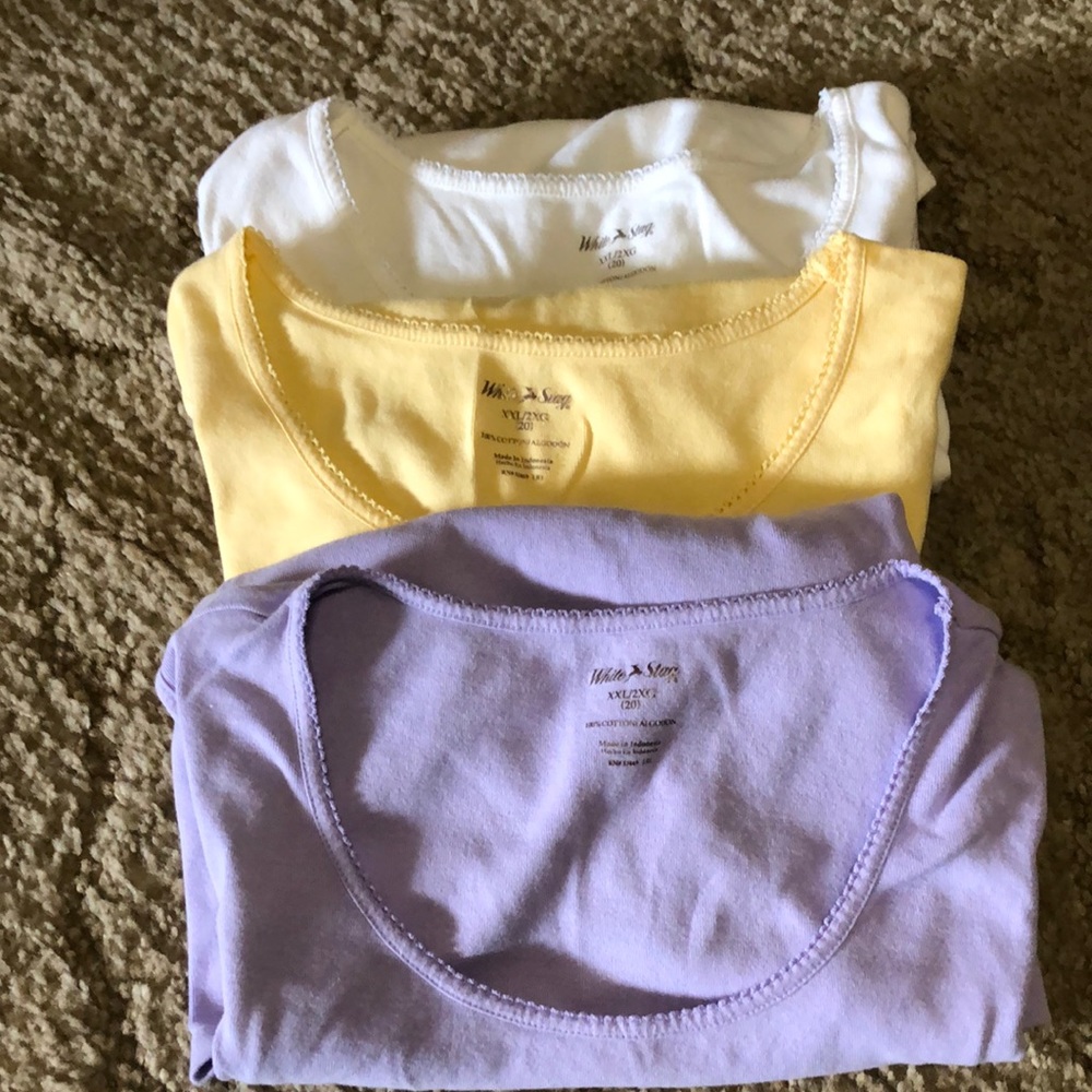 White Stag Tank Tops.  Set of 3.